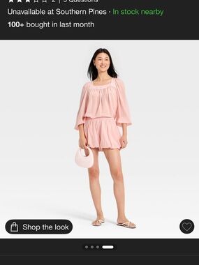 a new day Light Pink Women’s Bubble Hem Shorts